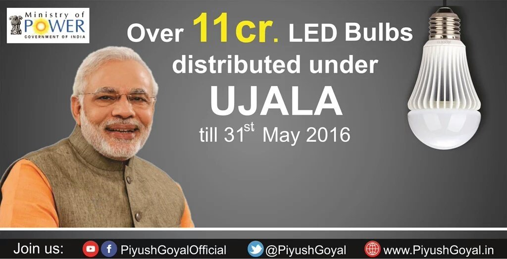 dj_0403's tweet photo. arjunrammeghwal : Saving power bills of every household under UJALA Scheme #TransformingIn… https://t.co/6T56yRHr6b) https://t.co/erzUVq8AWj