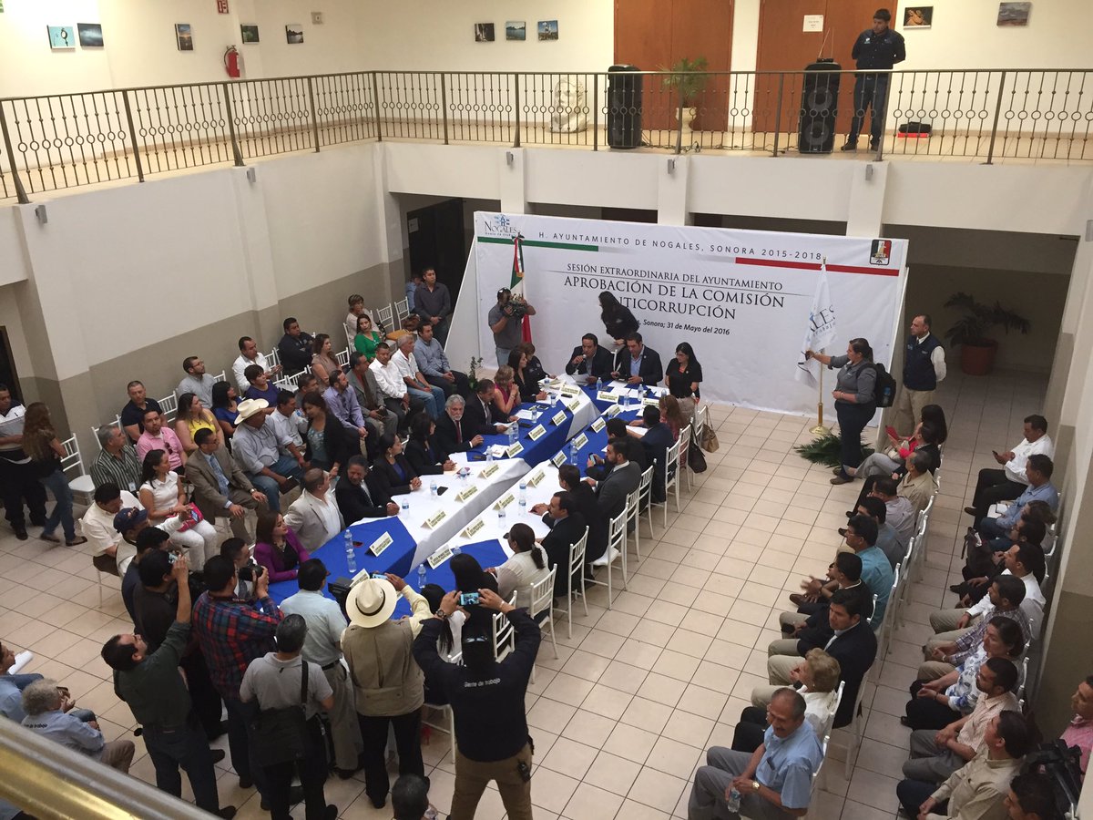 AMonjarazAleman's tweet photo. @TemoGalindo cumpliendo promesa d @GobiernoNogales transparente y sin corrupcion: "Aprueban Comision AntiCorrupcion" https://t.co/PH6GCB3zIa