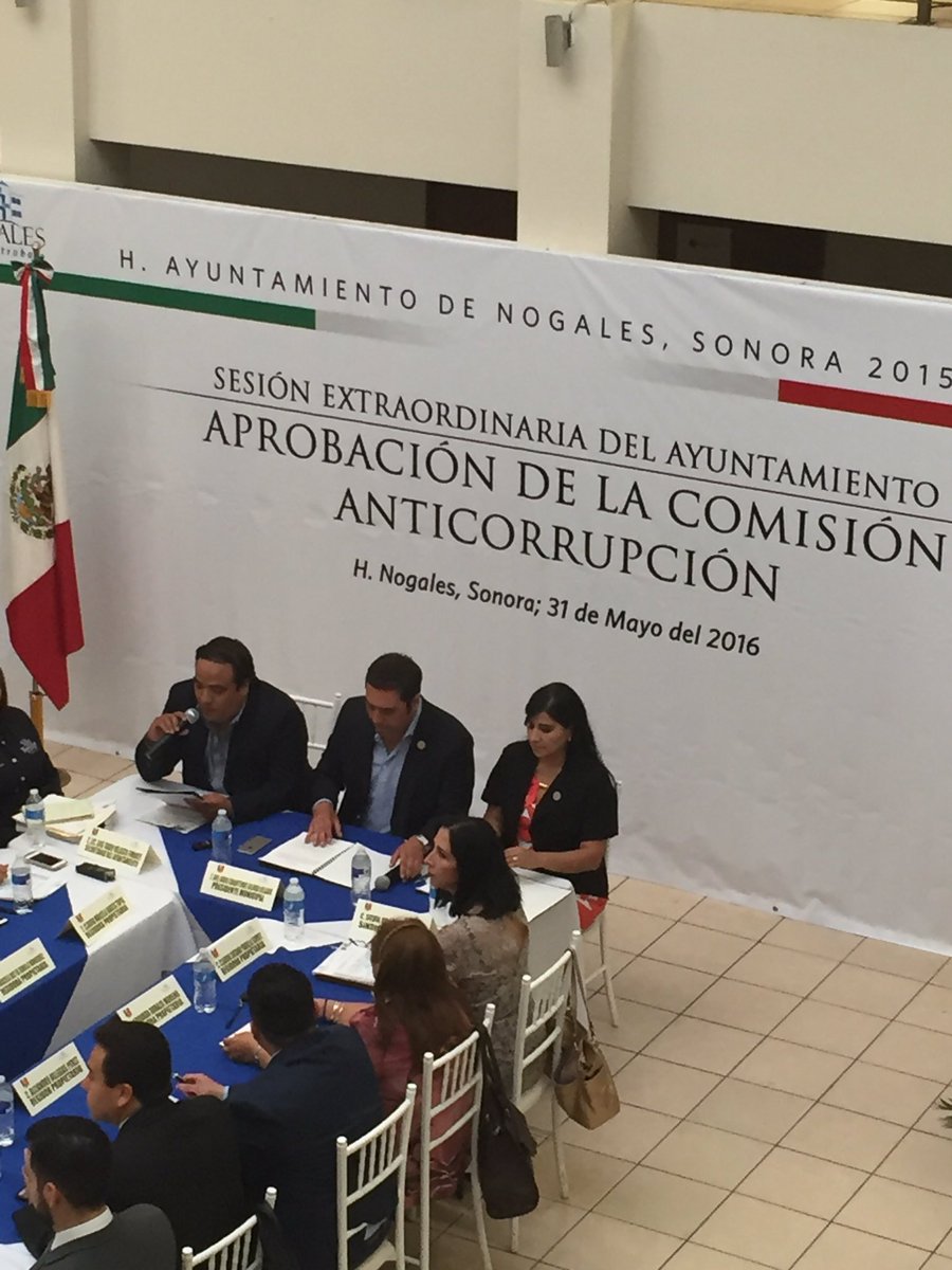 AMonjarazAleman's tweet photo. @TemoGalindo cumpliendo promesa d @GobiernoNogales transparente y sin corrupcion: "Aprueban Comision AntiCorrupcion" https://t.co/PH6GCB3zIa