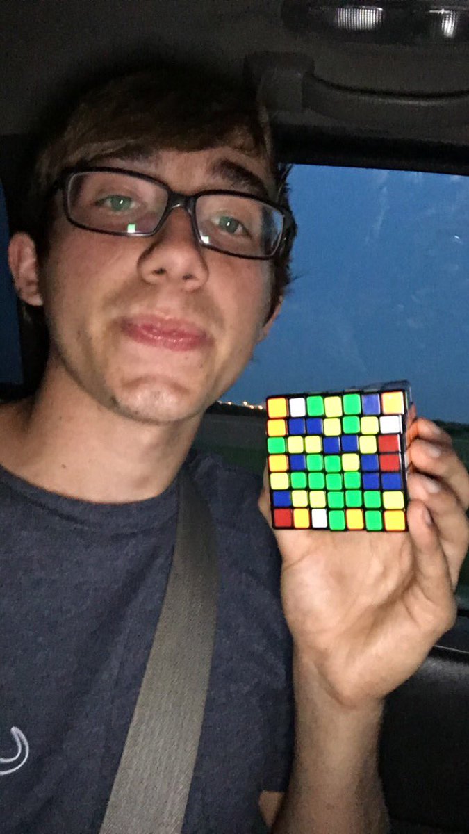 notjacobkentner's tweet photo. I'm about to go for my new personal record! #wishmeluck #cubeislife https://t.co/1EuPUx1cQJ