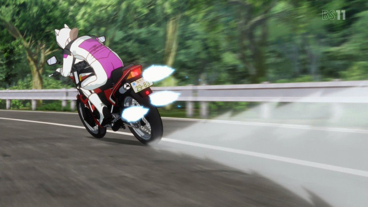 ばくおん 速報 ばくおん 速報 新着情報 第9にて登場 バイク紹介 Honda Mvx 追加 T Co 4a4at2fiuh ばくおん バイク アニメ オートバイ Mvx