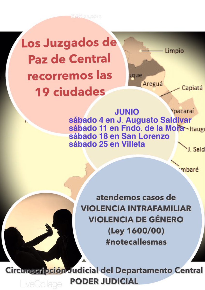 #notecallesmas #circunscripcionjudicialcentral