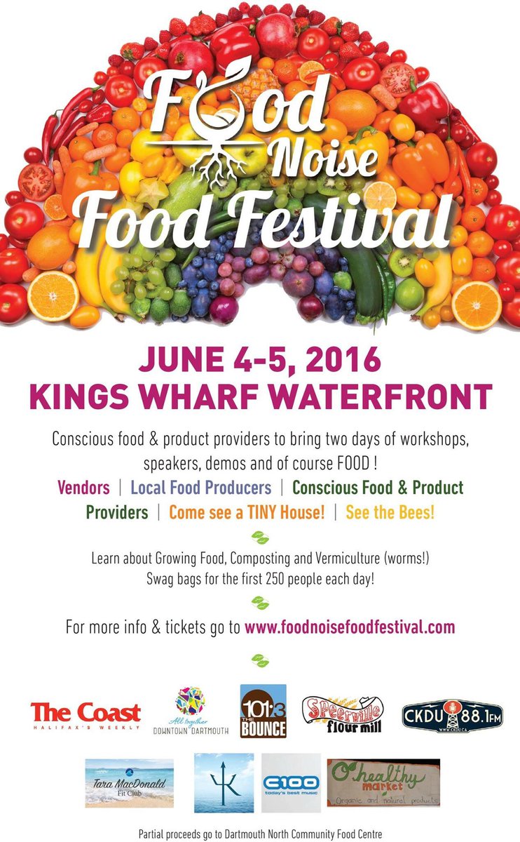 CanadianJen_eh's tweet photo. Hope to see you where the Food Noise will be this wknd #DowntownDartmouth https://t.co/jMxbWj5mAA