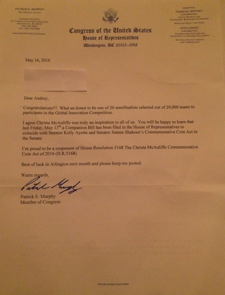 Robostal7256's tweet image. @FIRSTweets, RoboStallions Team 7256 completed #DeansHomework2016. Thank you, @PatrickMurphyFL