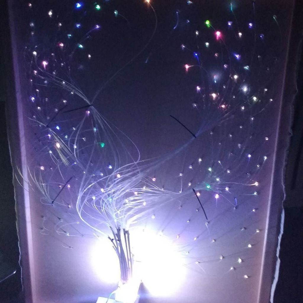 insta_arduino's tweet image. ift.tt/1t07er3 - La vue de dos, tellement plaisant! #fiberoptics #neopixel #digi… ift.tt/1WvGWsC