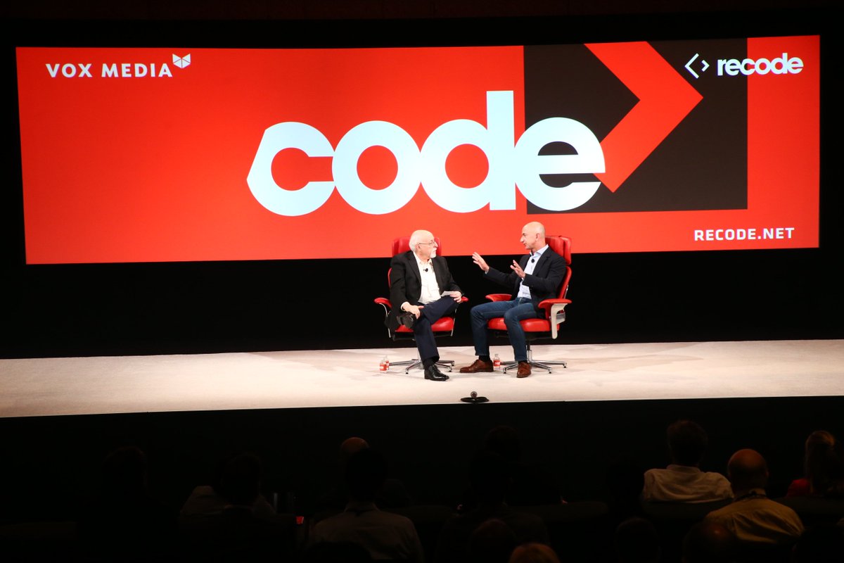 .<a href="/JeffBezos/">Jeff Bezos</a> says that he reads every email but doesn't respond to every one. Give it a try: Jeff@Amazon.com #codecon