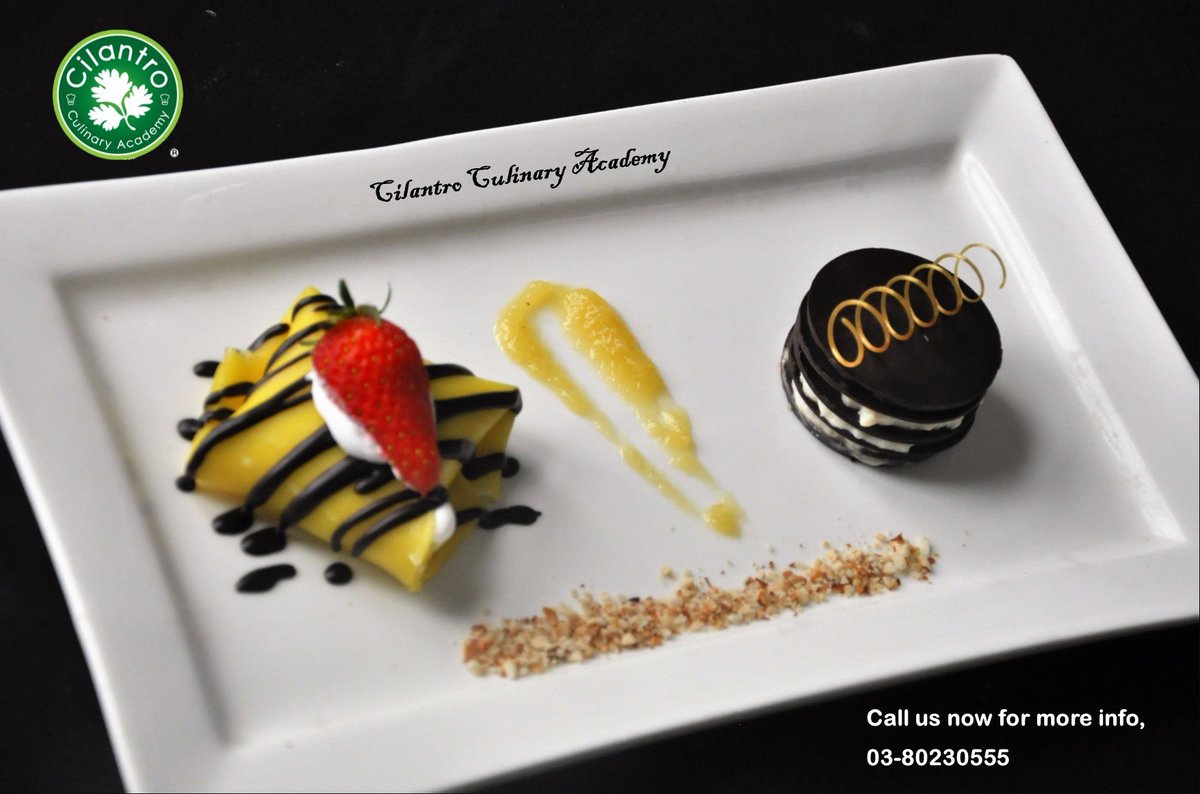 CilantroCA's tweet image. #platted #dessert by Our #culinary  #Diploma Student
Get your #dreamcometrue as #chef with #cilantroculinaryacademy