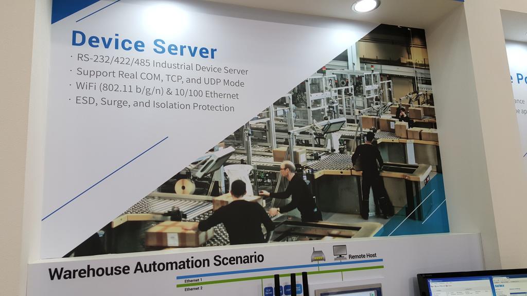 SunixUSA's tweet image. Sunix Device Server in action at Nangang Hall M1219 #computex #deviceserver #serialserver #IPC