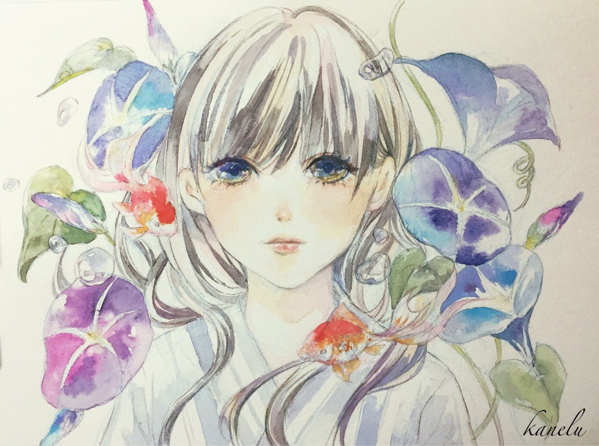 Kanelu プロフ見てね 16自分が選ぶ今年上半期の4枚 Illustration 透明水彩 絵描き人 絵描きの輪 お絵かきさんの集い Kanelu プロフ見てね 16自分が選ぶ今年上半期の4枚 Illustration 透明水彩 絵描き人 絵描きの輪 お絵かきさんの集い