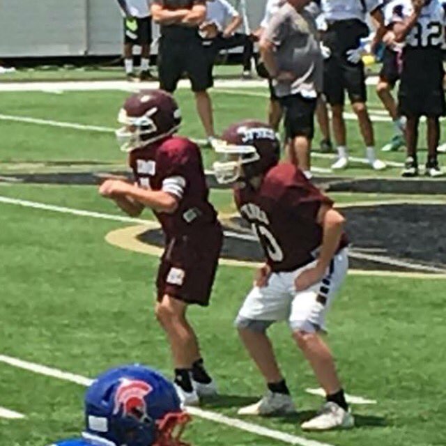 PenniCornwell's tweet image. Ready for some Trojan       F🏈🏈tball!!❤️ #7QB Tyler Cornwell