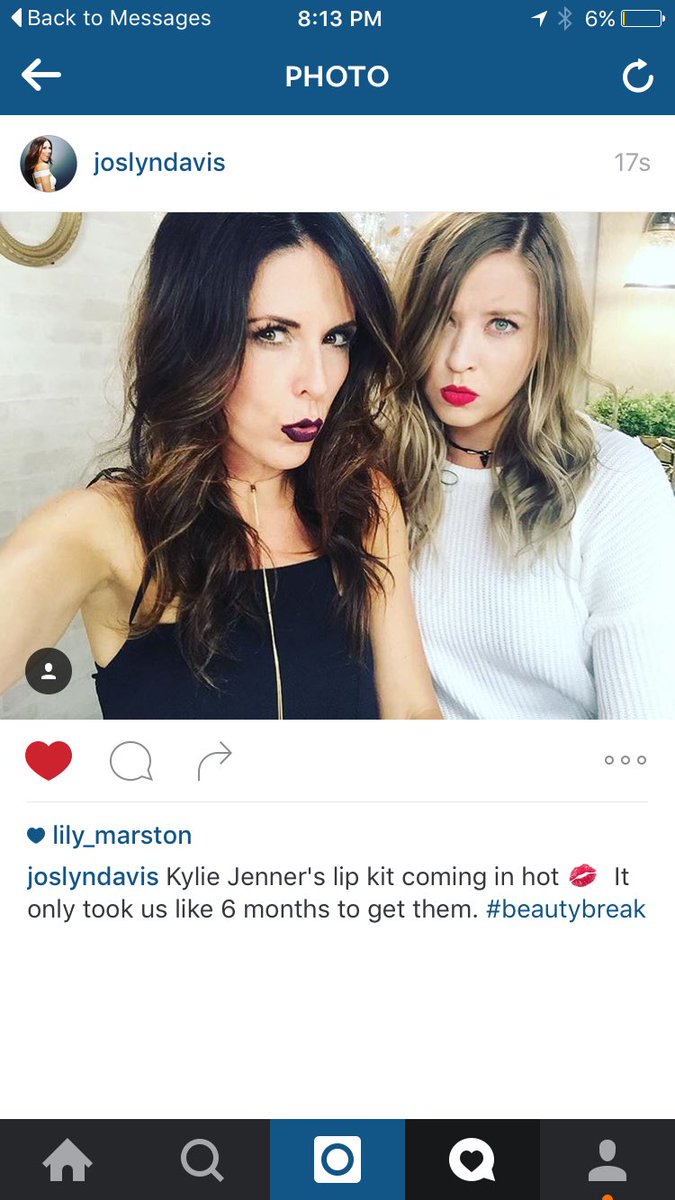 lily_marston's tweet image. Oh hey @JoslynDavis .... #FIRSTLIKE