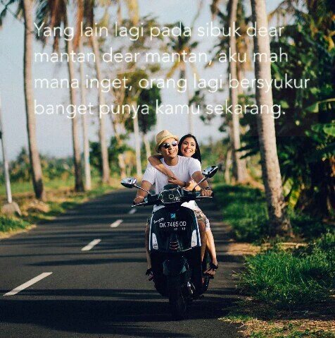Niiiihhh nemu ini 😂😂 yg lain dear mantan2an mulu.. liat masa depan aja kaliii lbh indah  😍😋