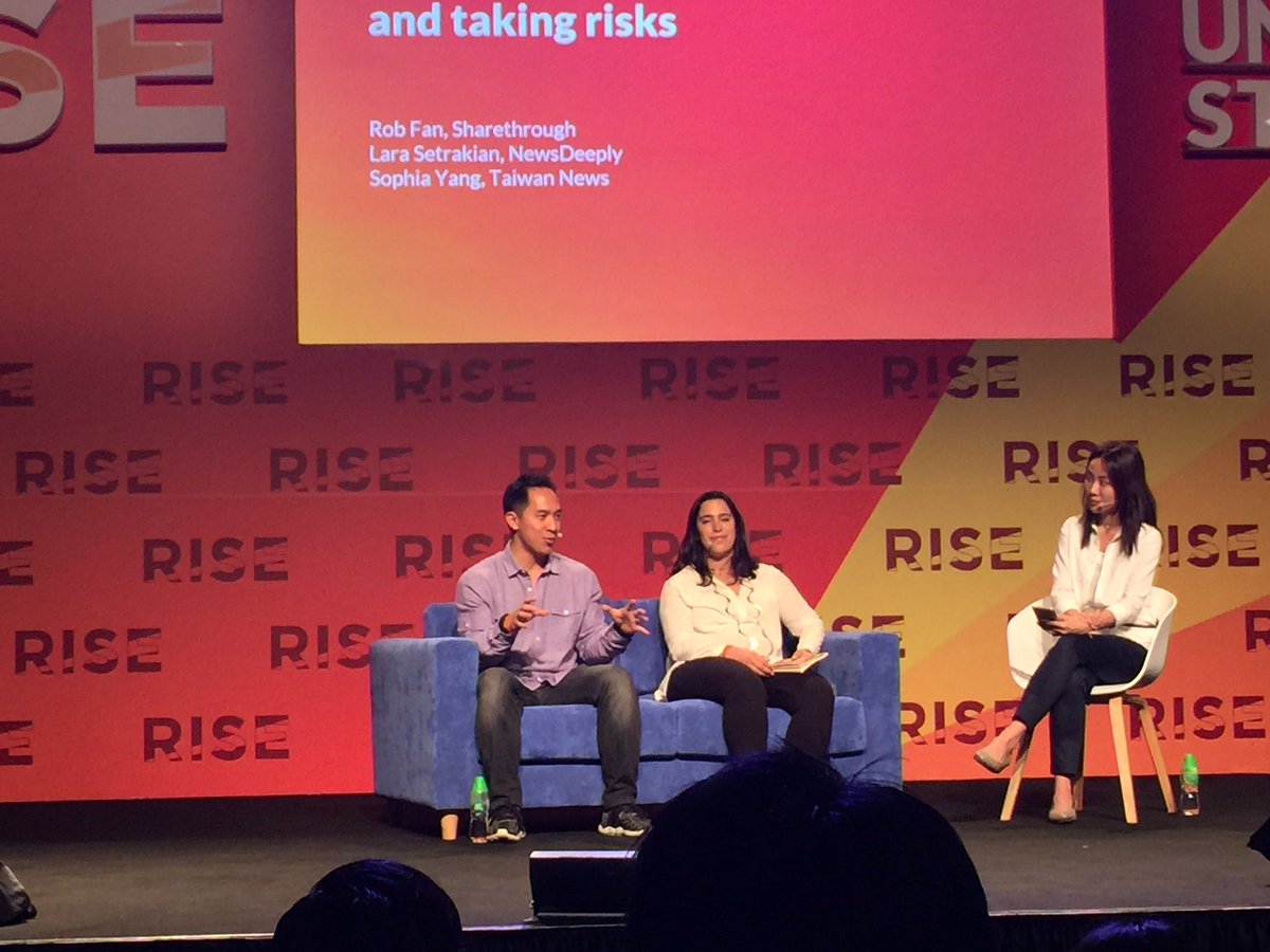 "Surround yourself with opportunities that bring you luck." For <a href="/sharethrough/">Sharethrough</a>'s <a href="/robfan/">Robert Fan</a> it was <a href="/Stanford/">Stanford University</a>. #RISEConf