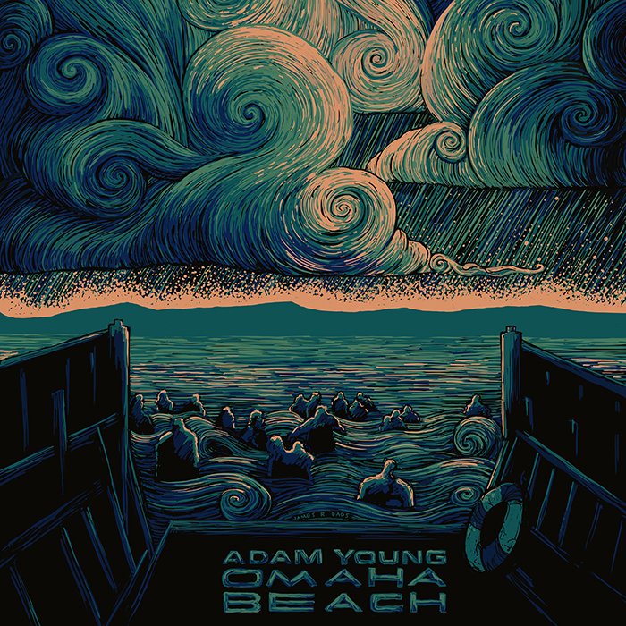 New Score is out. Go give a listen to "Omaha Beach" at ayoungscores.com. S/O to @james_r_eads for the art!