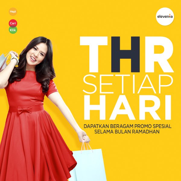 eleveniaID's tweet photo. Dapatkan diskon 8%+7% dan free delivery dari THR setiap hari dari elevenia! >> https://t.co/TVIm1eRfTu https://t.co/HsY0ttULxF