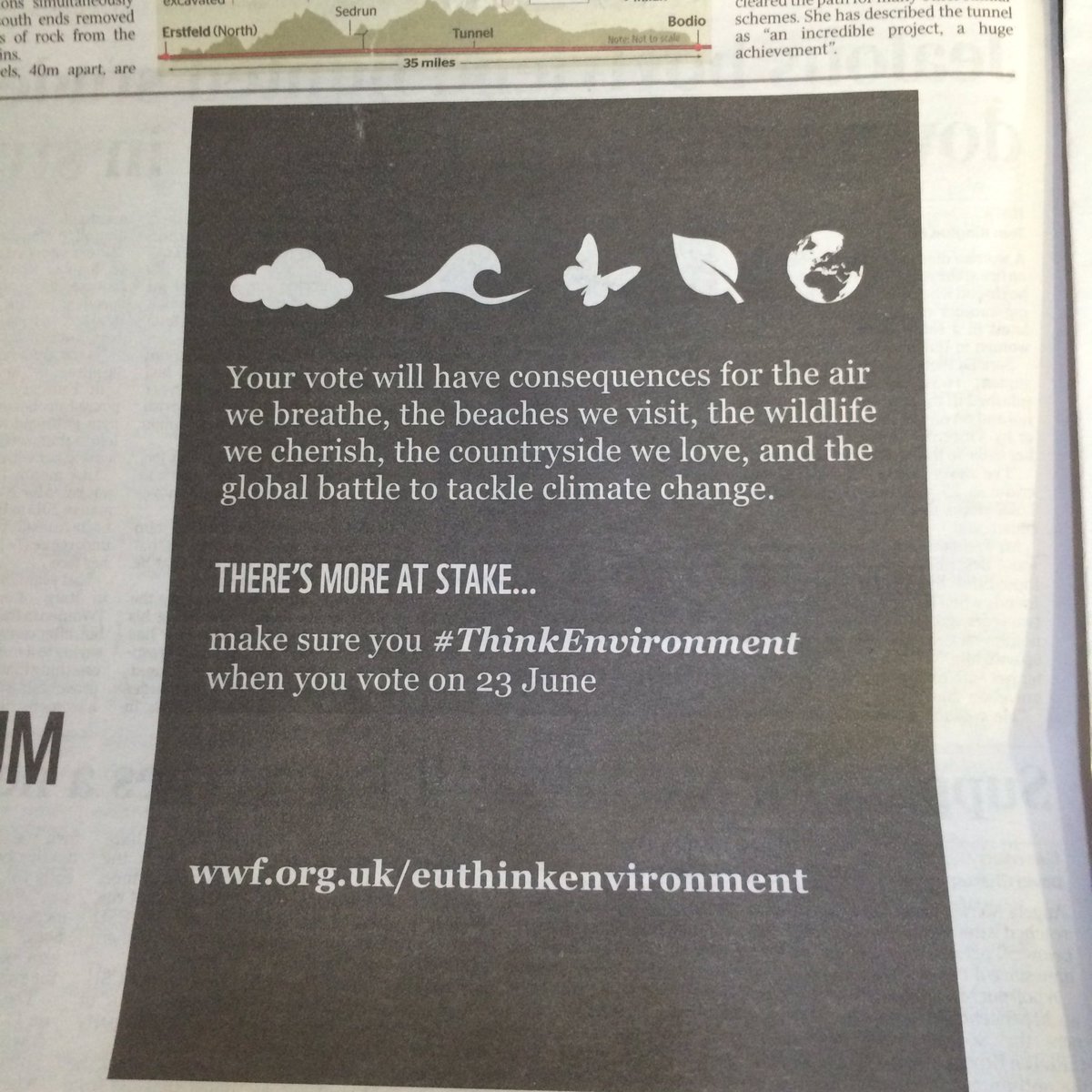 _ibt's tweet image. #ThinkEnvironment #EUref
