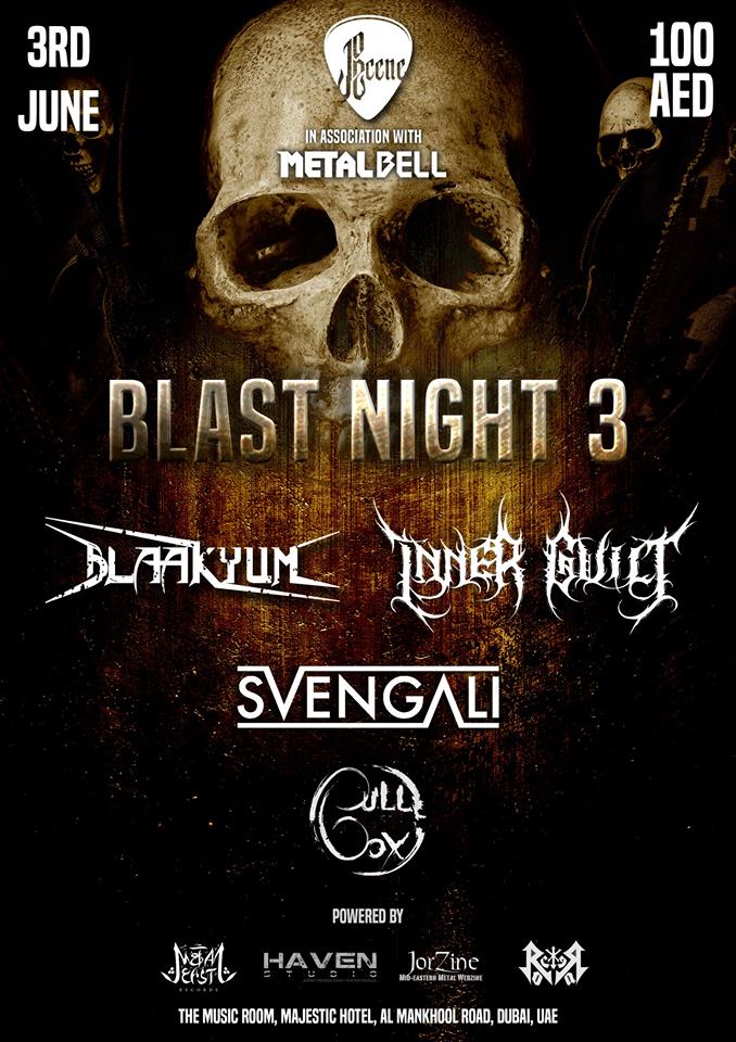 JoScene_Events's tweet photo. Don't forget to join us this Friday, June 3rd d
Blast Night 3 is coming!

#JoScene #UAE #Dubai #Music #Live_Events https://t.co/qpJGodr9zW