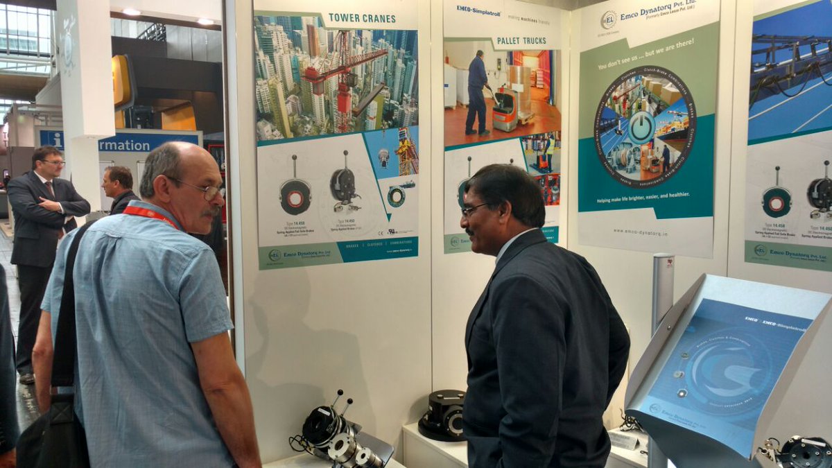 Indiaathannover's tweet photo. Indian Exhibitors at @CeMAT Hannover 2016. https://t.co/hjowtxgcMz