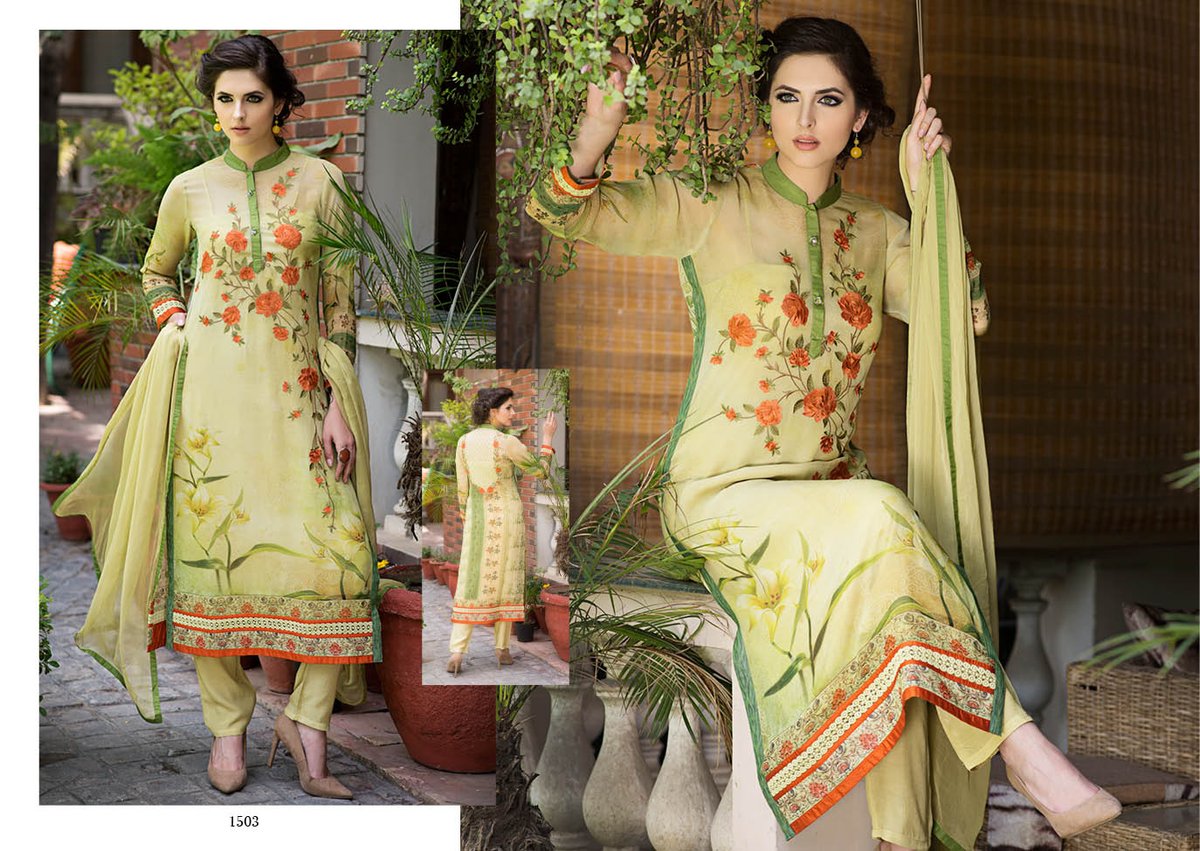 #puregeorgette #viscose #embroidered #digitalprinted #longshirt #longsalwarkammez #summerfashion #ethnicflair