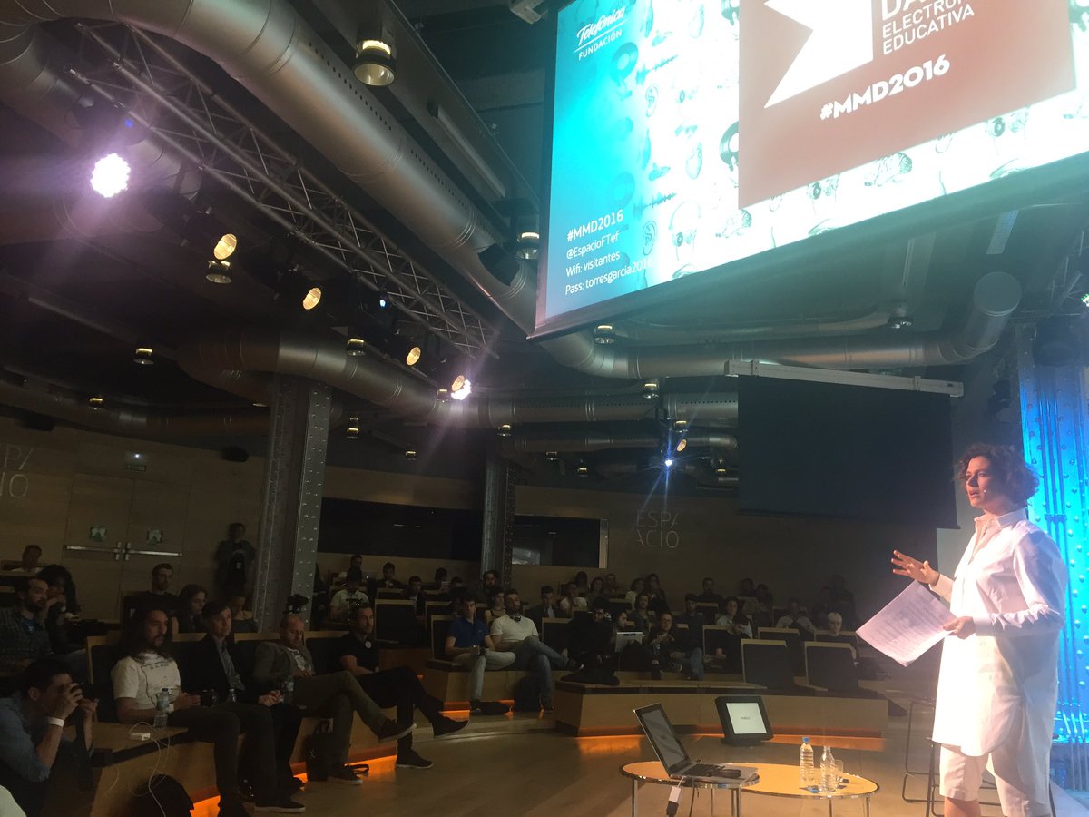 "The exciting things come from the edges" Laia Gasch <a href="/MadridMusicDays/">Madrid Music Days</a> #MMD2016 <a href="/LDN_Culture/">Mayor of London's Culture team</a> #nightlifematters