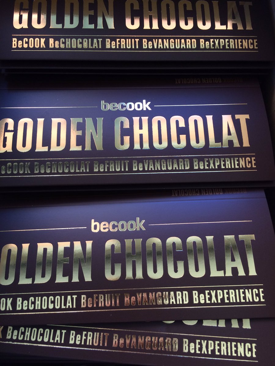 logicalestudio's tweet photo. #BECOOK #GOLDENCHOCOLAT #packaging #logicalestudiocreativo #leonesp @becookurbanfood https://t.co/h6Emc4ihPm