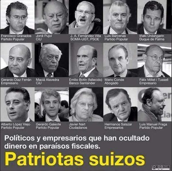 proyectocosme's tweet photo. Politizar medios a favor d un partido político se les da muy bien a los que amparan a patriotas Suizos.#NoVotarPP https://t.co/u2WmZVkXPO