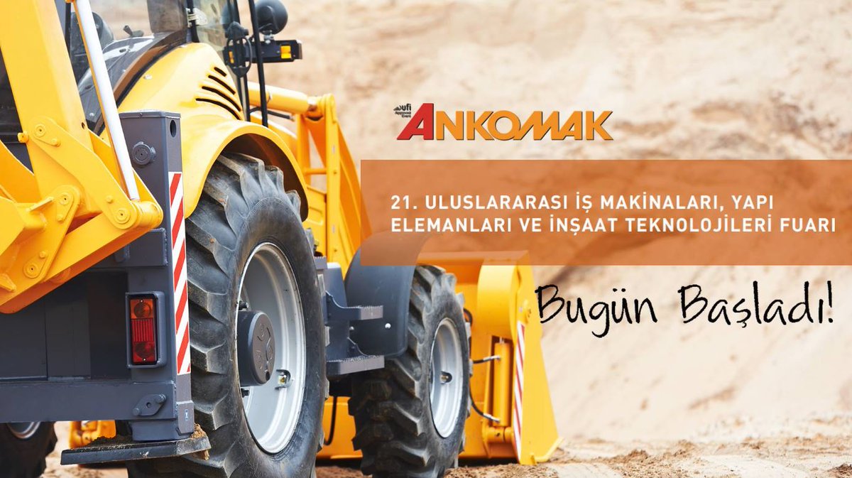itegroupplc's tweet photo. Opening today: @ankomak mining, construction, stone and tunnel industries machinery &amp; equipment @ITEMining #istanbul https://t.co/oNeP3jQZFV