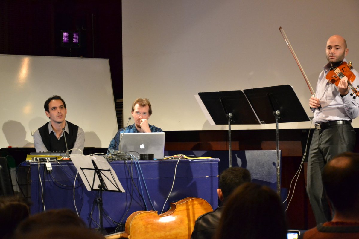 SmartInstrum's tweet photo. Memories of Forum 2015 #SmartViolin @ircamforum @Ircam @AMamouMani https://t.co/dq9lZBRtXr