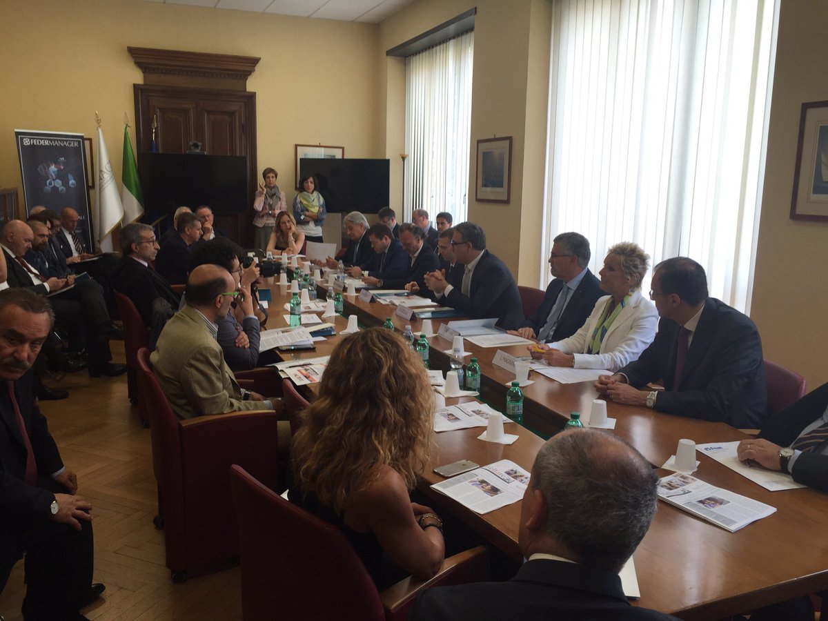 Al via conferenza stampa #managerinsalute con <a href="/Federmanager/">Federmanager</a> <a href="/Assidai/">Assidai</a> @RBMSalute <a href="/magnanilucia/">Lucia Magnani</a> e altri #stakeholder