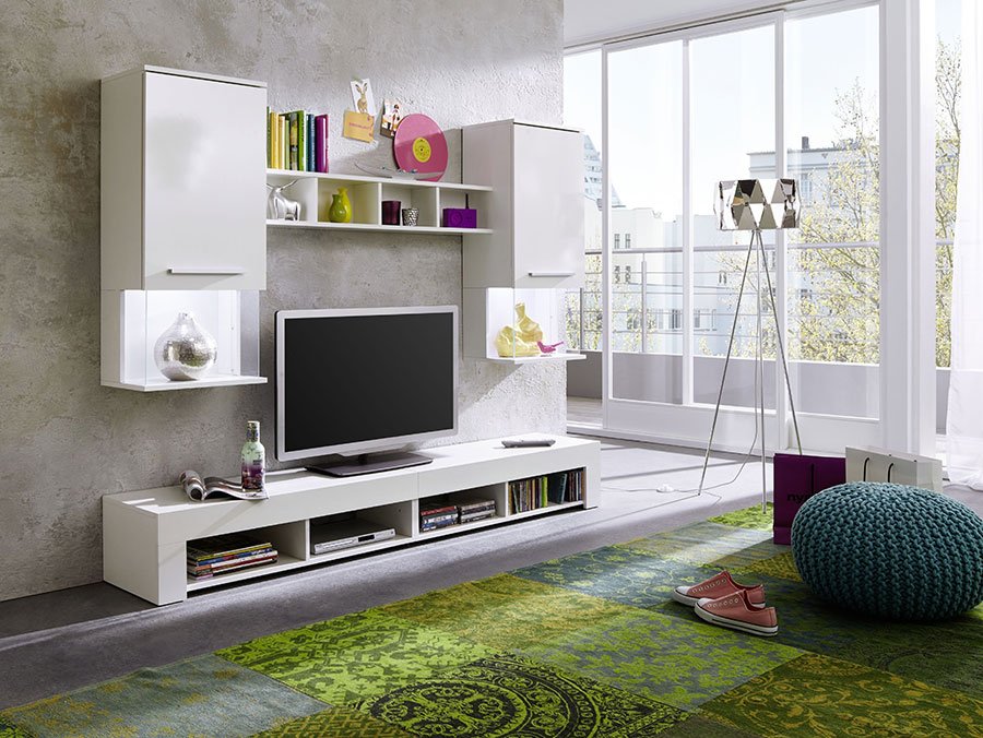 HcommeHome's tweet image. #TV Offrez le meilleur à votre salon avec cet ensemble de meubles blancs BASTRA ! goo.gl/eUfakv