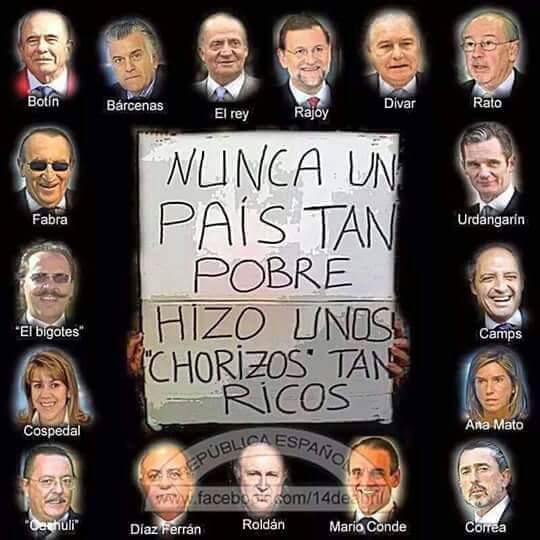 64Jruiz's tweet photo. No están todos los que son pero...SÍ QUE SON TODOS LOS QUE ESTÁN.
#DisfrutenDeLoVotado #26J #NOvotes #Corruptos https://t.co/2lD9HtP351