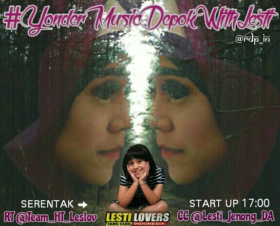 Assalamualaikum wr wb...  selamat sore slamt makn slamt apa aza dehh...  #YonderMusicDepokWithLesti
