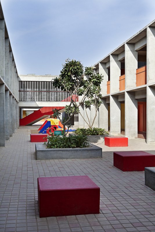 worldarchfest's tweet photo. 2013 winner: DPS Kindergarten School. Architects: Khosla Associates. #WAFIndia https://t.co/H42co8ZuG1