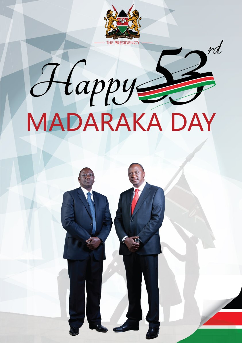 WilliamsRuto's tweet photo. #HappyMadarakaDay https://t.co/EwGcc63x7v