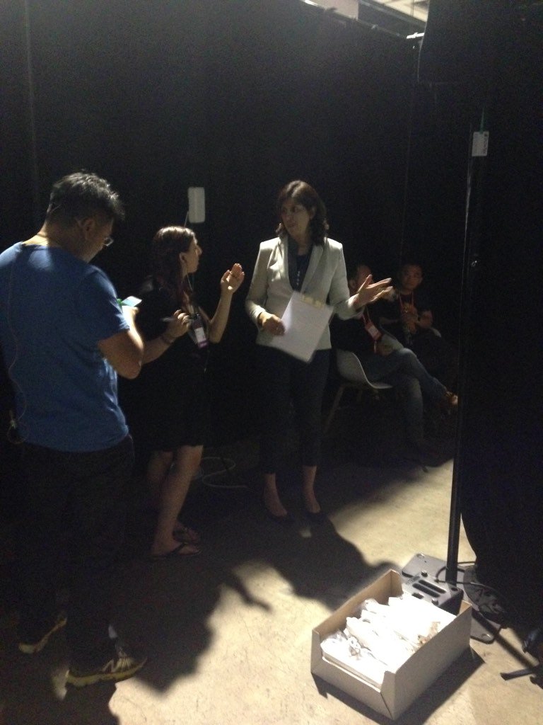 benjaminjoffe's tweet photo. Getting ready backstage for @RISEConfHQ - usual suspects @sonnyvu & @256ericpan #hardware #extensionchords #hax_co https://t.co/LxIa5bmhEZ