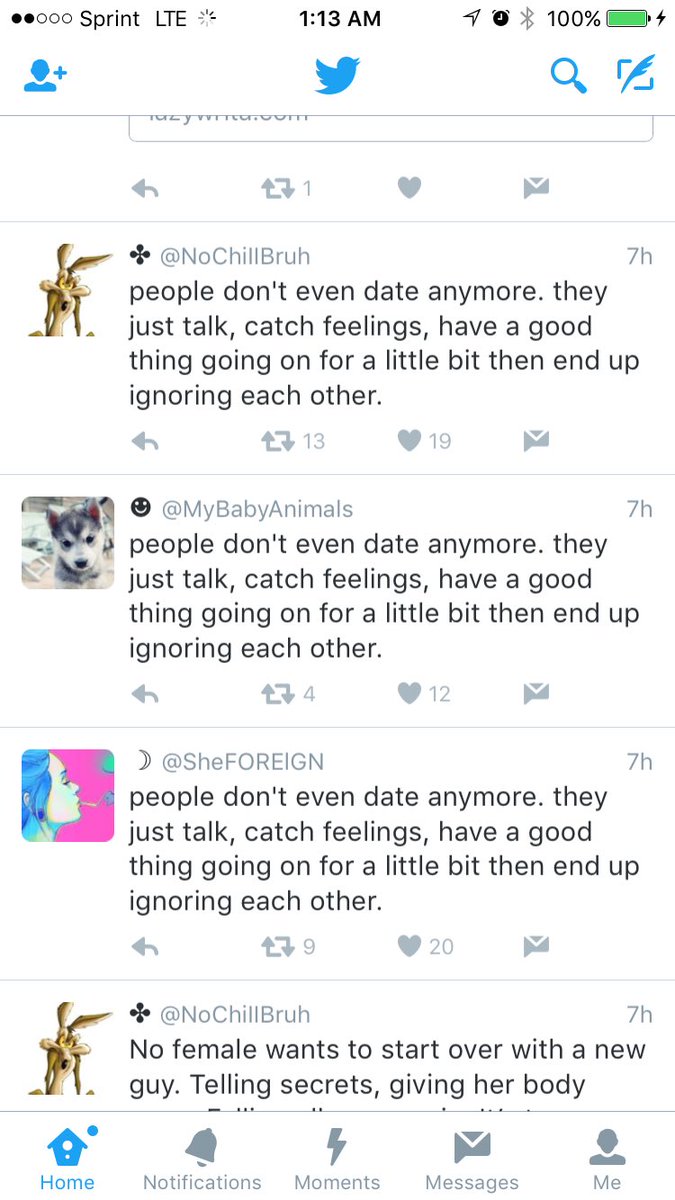 Barbie96969's tweet photo. Damn we can't even be original on Twitter... https://t.co/rbepBnCfpZ