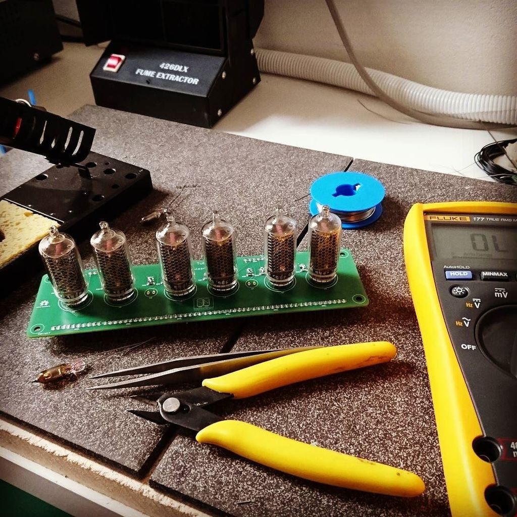 insta_arduino's tweet image. ift.tt/1sKAEbU - Assembling a 6 digit nixie clock with russian IN-8-2 tubes, whi… ift.tt/25A1g10