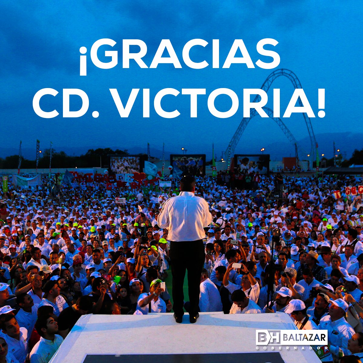 BaltazarxTam's tweet photo. ¡El triunfo será de #Victoria, pero la victoria será de todos los Tamaulipecos! https://t.co/QeBYKnK7Xz