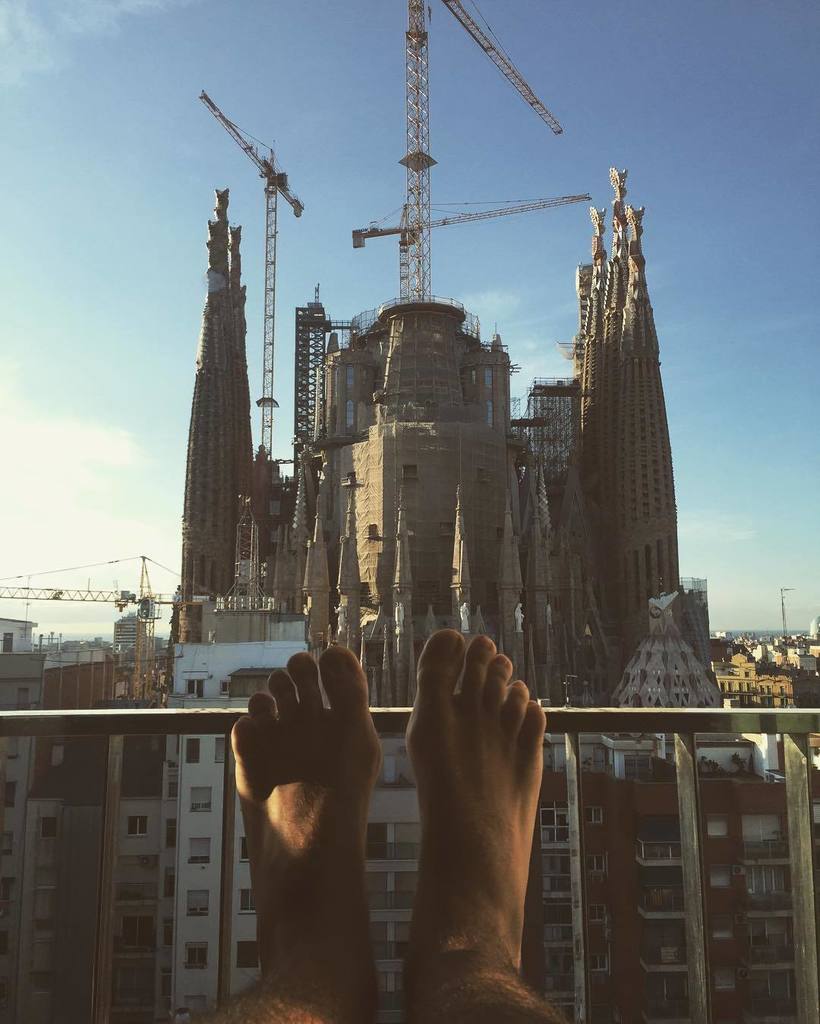 #sagradafamilia #barcelona a mis pies #impresionante <a href="/ayrehoteles/">Ayre Hoteles</a> @palladiumhotelgroup #gracias #vistas #nofilter #…
