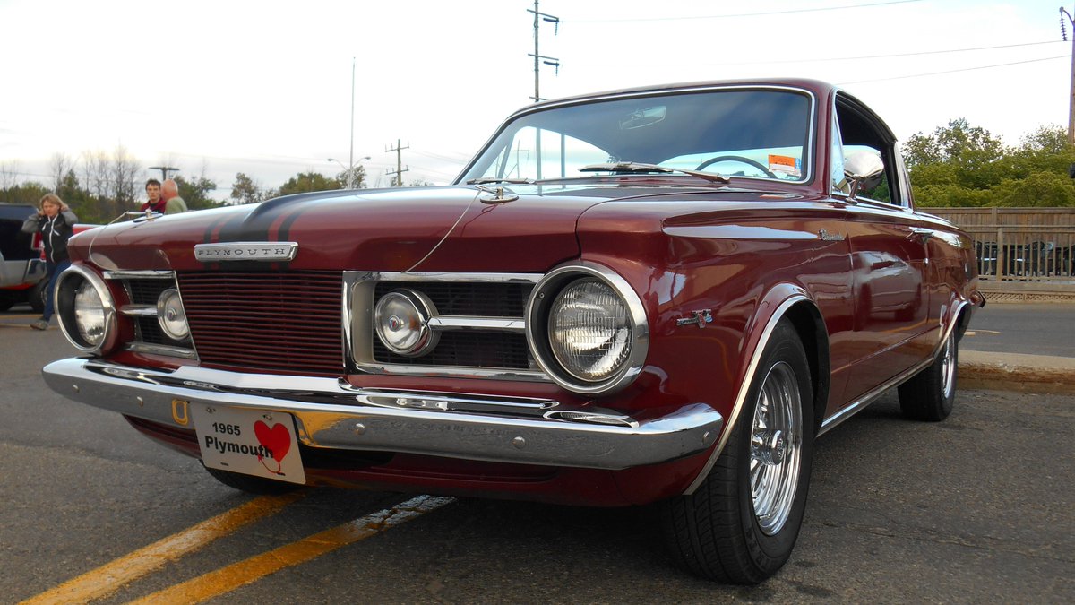 Steve Brandon Kanata Cruise Night 1965 Plymouth Barracuda Ottawa Barracuda Musclecar Car プリムス バラクーダ マッスルカー オタワ アメ車