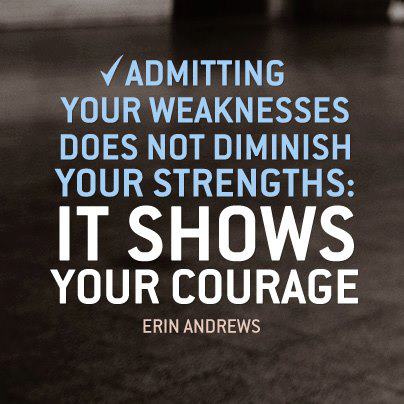 SoftwareLabels's tweet image. #Admitting your #weaknesses does not diminish your strengths: it shows your #courage.