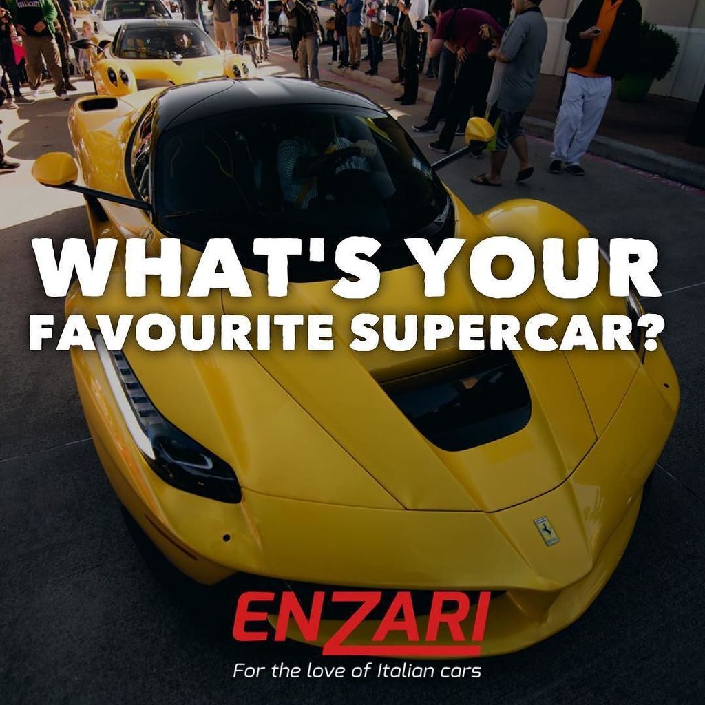Favourite Italian supercar? 🇮🇹 by enzari