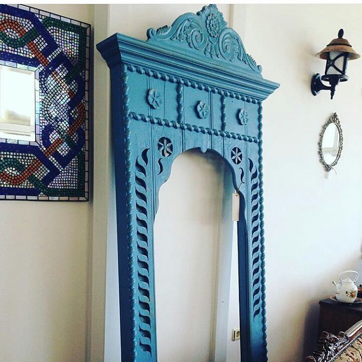 ift.tt/1TzXkn3 @havanartantique #ayna #ahsapayna #aynatasarım #mavi #alacati #vintage #vintagedesign #des…