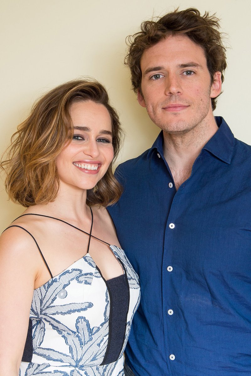 Stunning #MeBeforeYou promo portraits of <a href="/samclaflin/">Sam</a> &amp; <a href="/emiliaclarke/">Emilia Clarke</a> (via <a href="/EmiliaClarkeNet/">Enchanting Emilia Clarke</a>) (1)