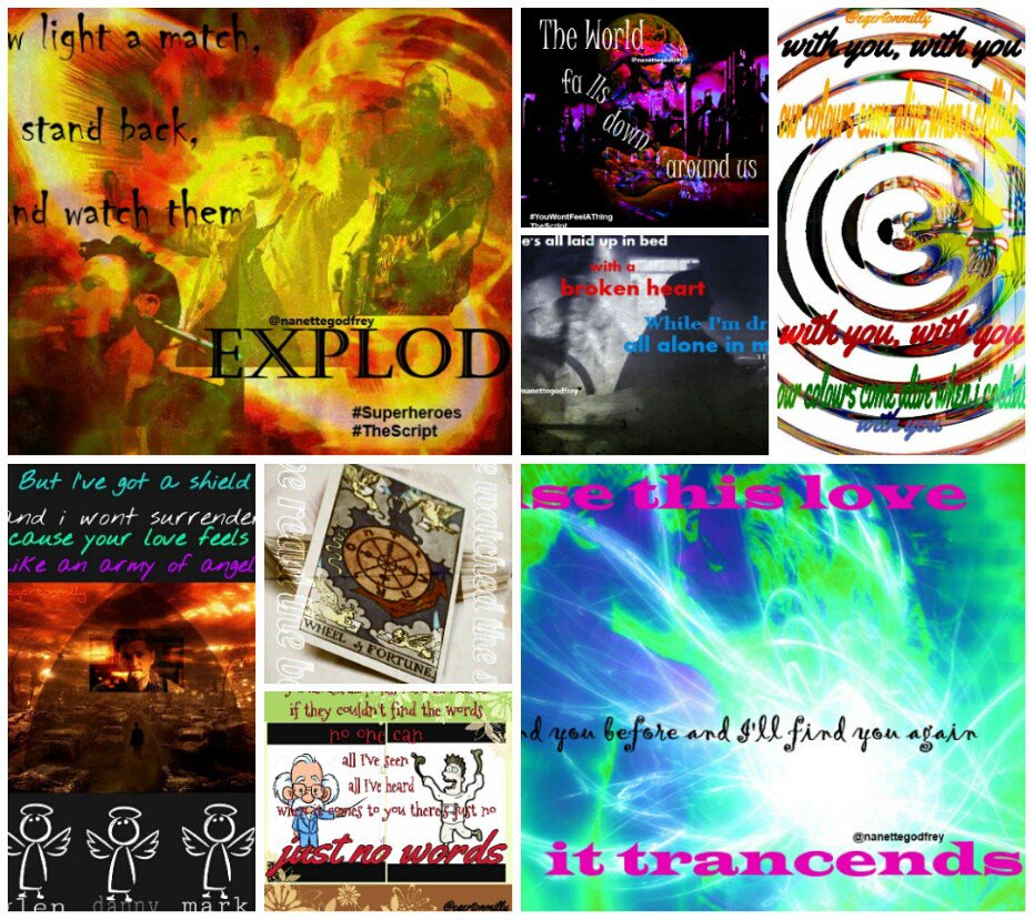 thescriptbible's tweet photo. Fans of the week: favourite edits from #TheScriptAtoZ https://t.co/YmjsYVlHhL https://t.co/WBqn9c1DMM