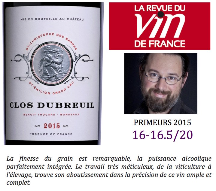 #primeurs2015 Merci #pierreciterne <a href="/LaRVF_mag/">La Revue du vin de France</a> 16-16.5/20 <a href="/Vinsstemilion/">Vins Saint-Emilion</a> <a href="/VinsdeBordeaux/">Les Vins de Bordeaux 🍇</a> <a href="/vinsbrunin/">Vinsbruninguillier</a> <a href="/HeleneWorldWine/">Hélène Clément</a>