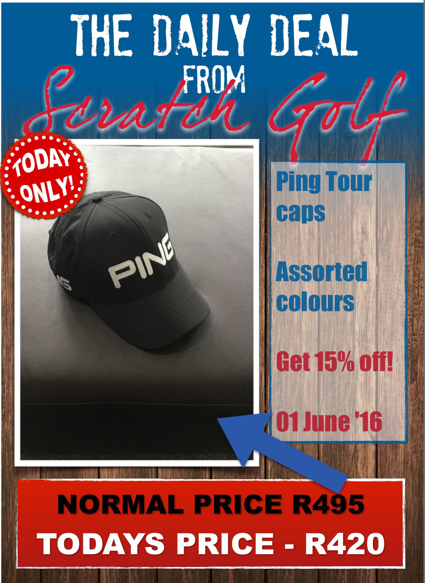 ping cap price
