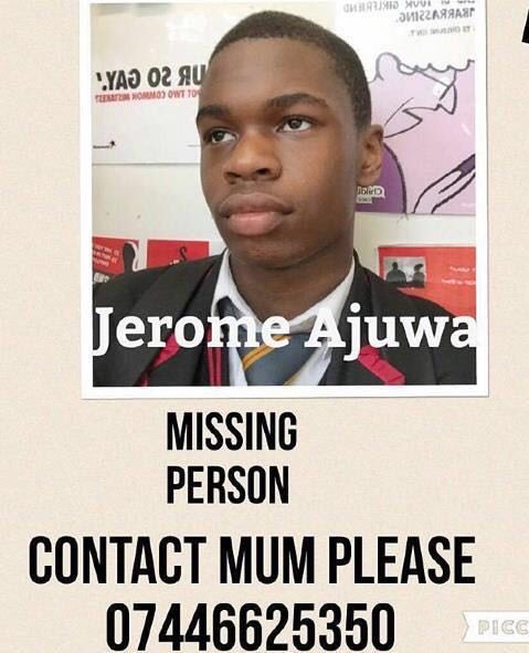 UKfullyfocused's tweet image. Morning everyone this is a serious one Jerome was last seen Sat 21st May &amp;amp; is only 13 please help #FindJeromeAjuwa 🙏