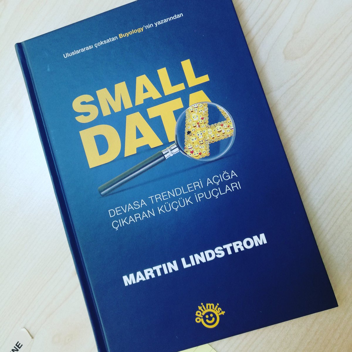 @MartinLindstrom'un yeni kitabi raflarda #smalldata #iskitaplari @Optimistkitap #encokokunankitap
