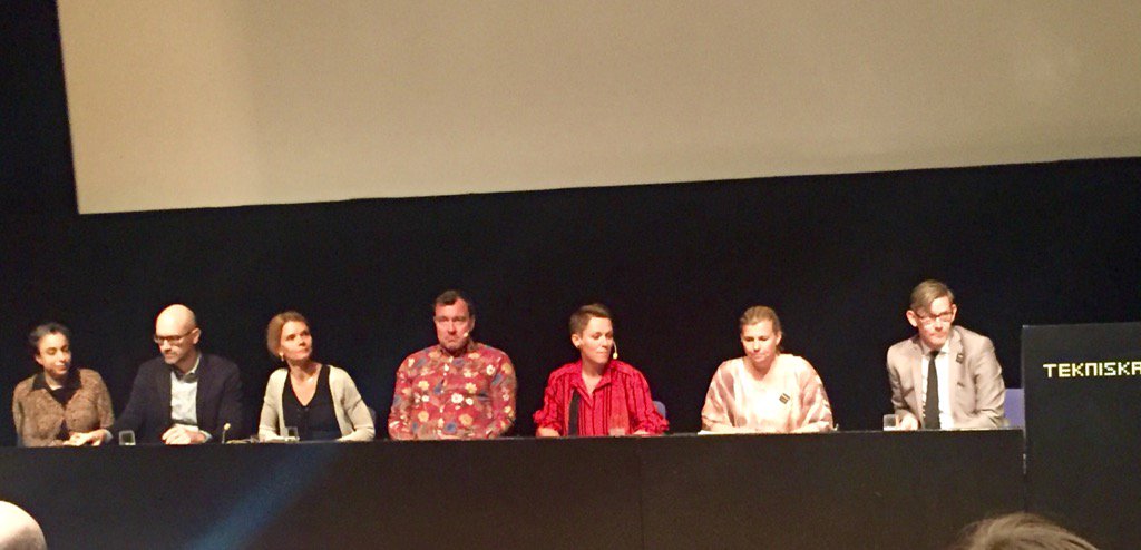 susannlindqvist's tweet photo. Brand + art = true! Inspired @Tekniskamuseet Film premiere today #trueintention Followed by panel with the team. https://t.co/fBDASfXhCs